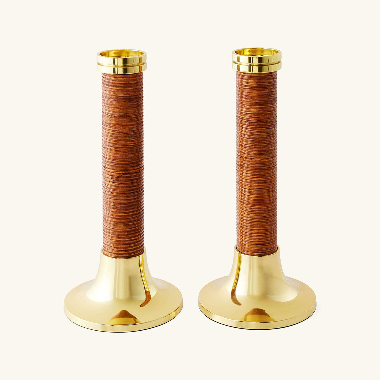 Riviera Candle Holder Brown Set Of 2 jonathan adler riviera candle holder brown set of 2