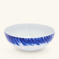 bernardaud in bloom serving bowl blue 24cm
