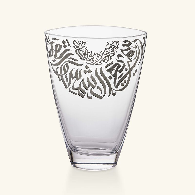 dimlaj qamar vase medium clear