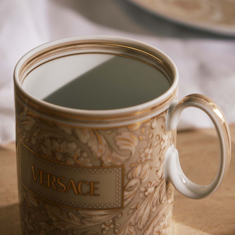 Barocco Beige Mug versace barocco beige mug