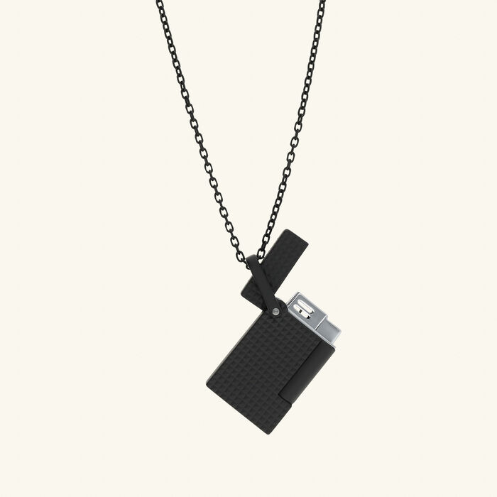 Necklace Lighter Black st dupont necklace lighter black