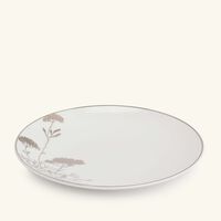 bernardaud promenade bread   butter plate round silver 16cm