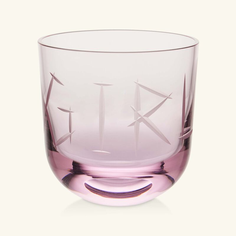 ABC Girl Drinking Glass Pink ruckl abc girl drinking glass pink