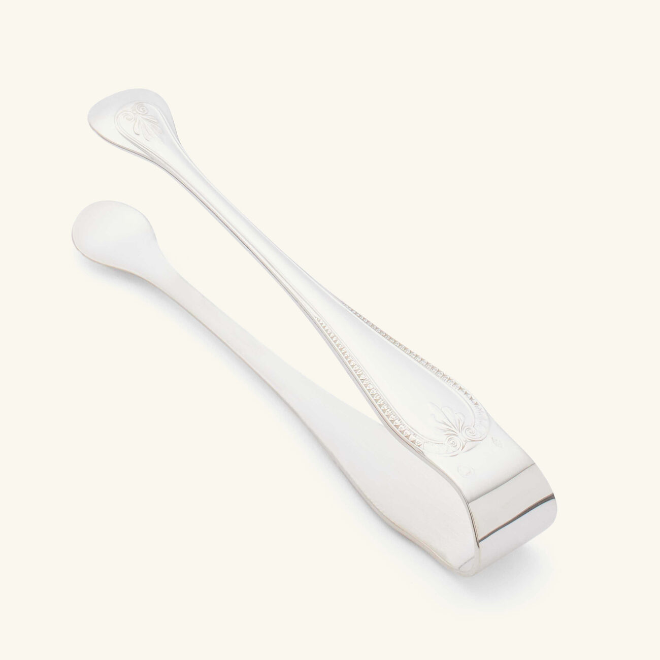 christofle malmaison sugar tong sterling silver