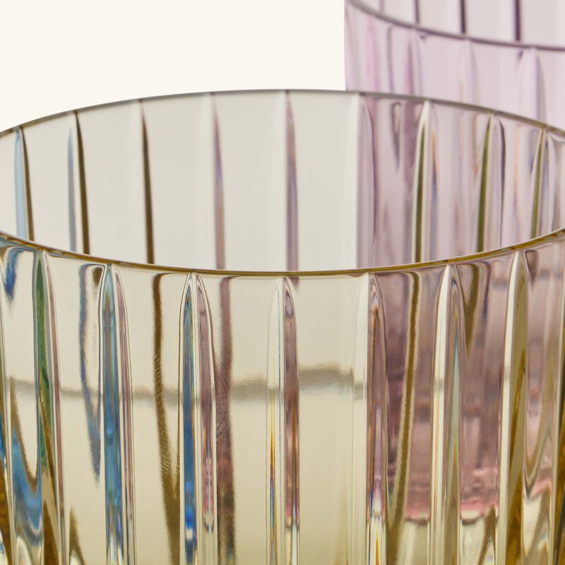 baccarat harmonie colors of joy drinking glass pastel set of 4