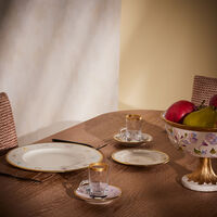 Butterfly Arabic Tea Cup & Saucer Pink villari butterfly arabic tea cup saucer pink