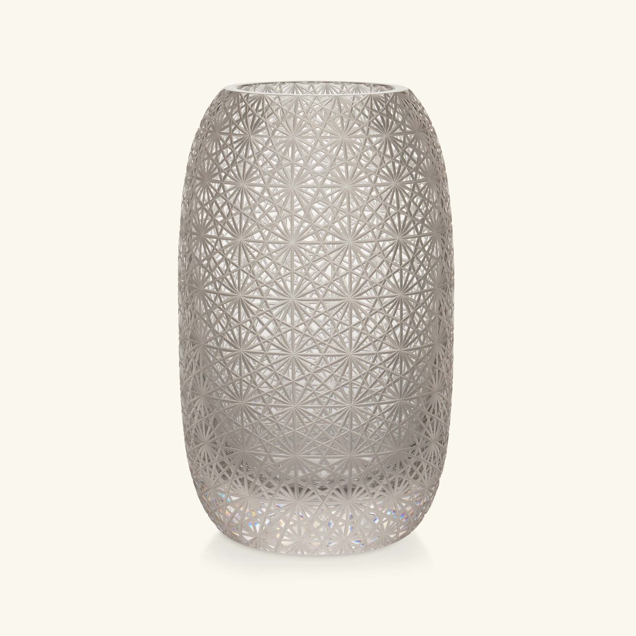 ruckl odette vase round small clear
