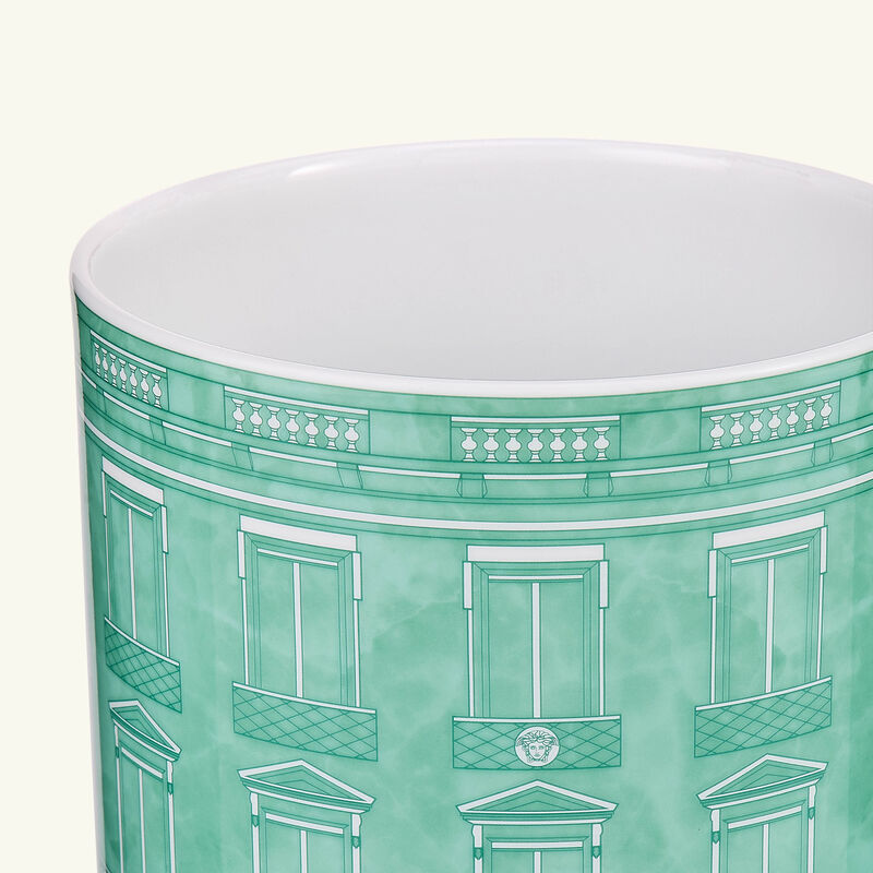 Palazzo Vase Round Small Green versace palazzo vase round small green