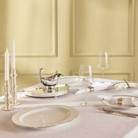 christofle s ve d argent serving tray half circle small silver plated