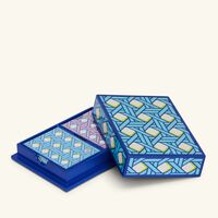 jonathan adler basketweave lacquer playing card set