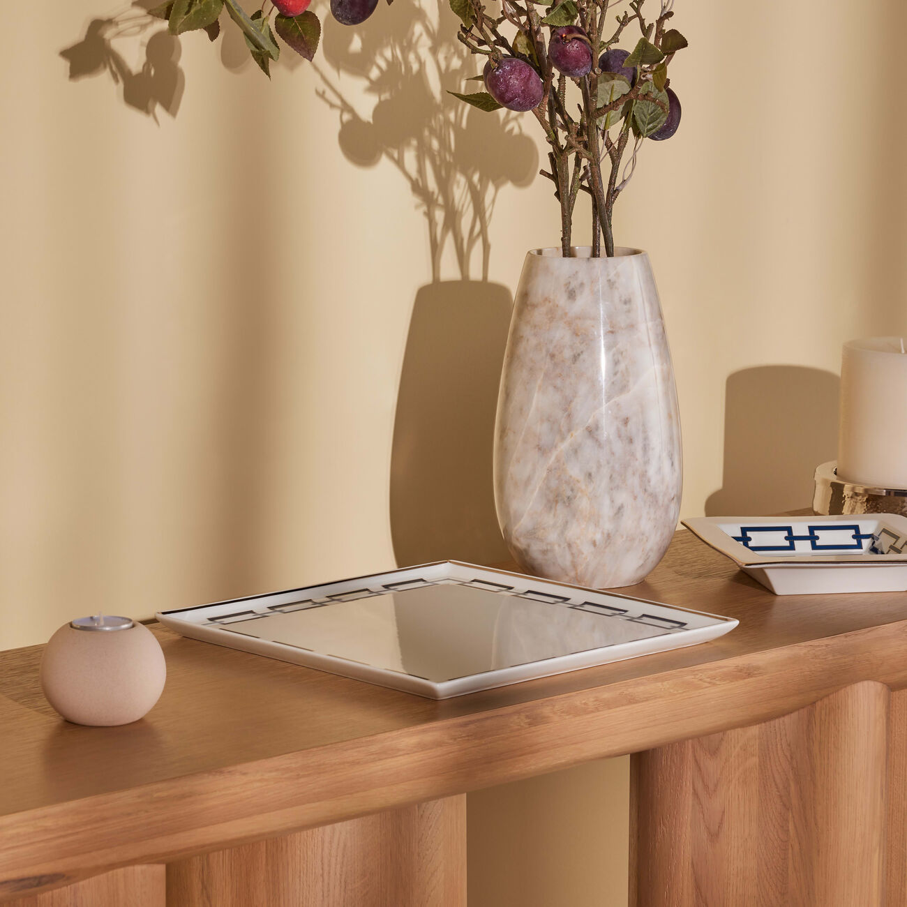 صينية الحلى والمجوهرات كاتيني زافيرو مربعة كبيرة زرقاء جينوري 1735 صينية الحلى والمجوهرات كاتيني زافيرو مربعة كبيرة زرقاء