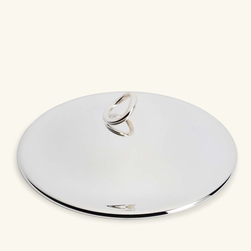 غطاء فيرتيجو دائري باللون الفضي 25 سم كريستوفل غطاء فيرتيجو دائري باللون الفضي 25 سم
