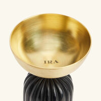 حامل شموع آديا ديا صغير أسود إيرا أودايبور حامل شموع آديا ديا صغير أسود