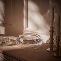 Qamar Ashtray Round Clear dimlaj qamar ashtray round clear