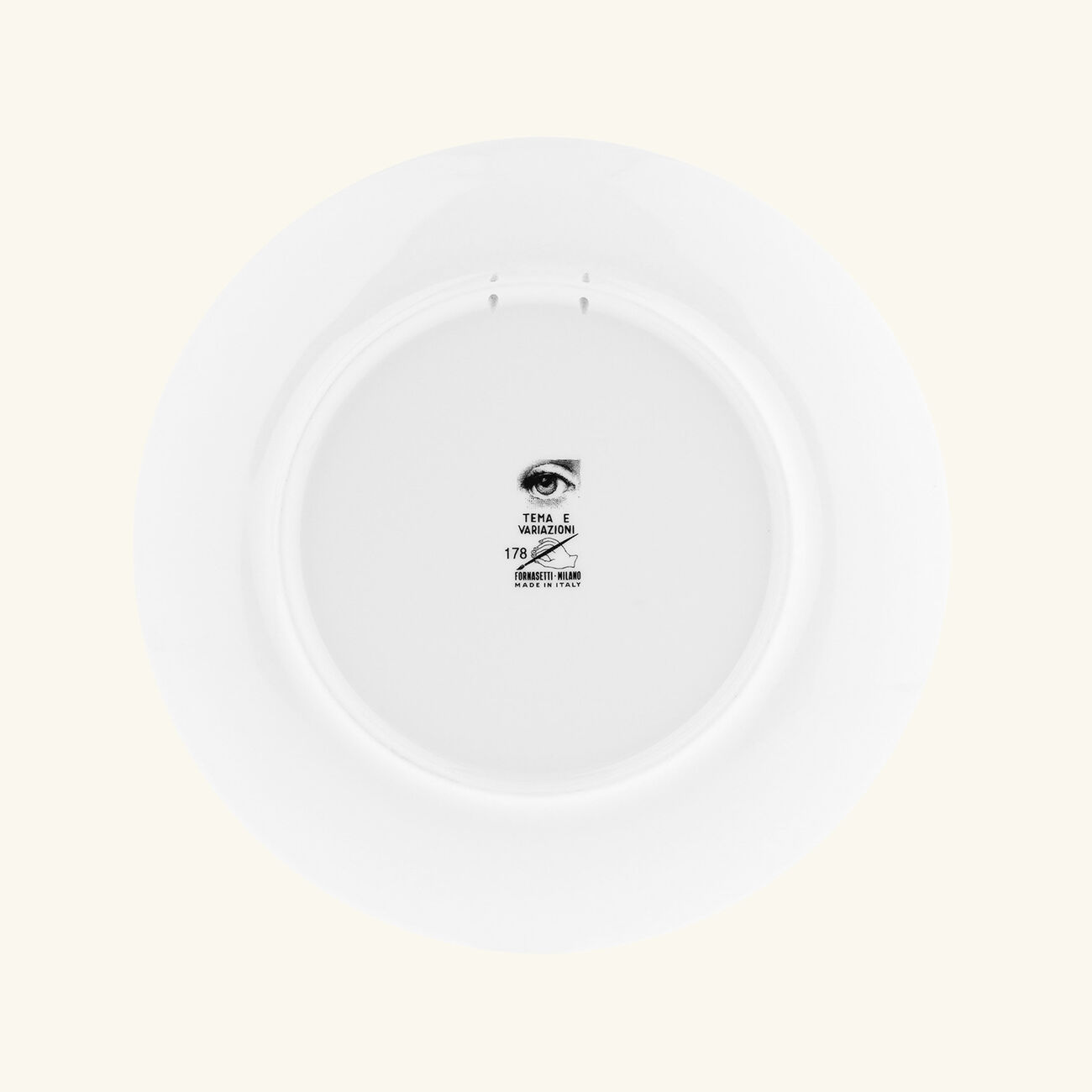 Tema e Variazioni no.178 Wall Plate fornasetti tema e variazioni no 178 wall plate