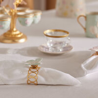 Butterfly Napkin Ring White Set Of 4 villari butterfly napkin ring white set of 4