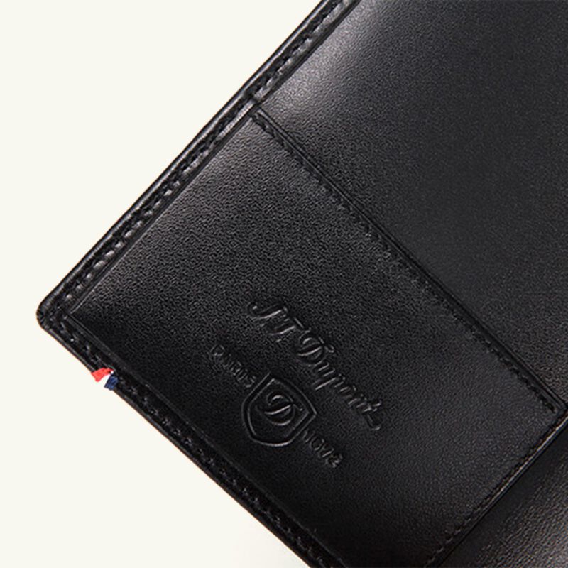 حافظة جوازات السفر لاين دي سوداء اس تي دوبون حافظة جوازات السفر لاين دي سوداء