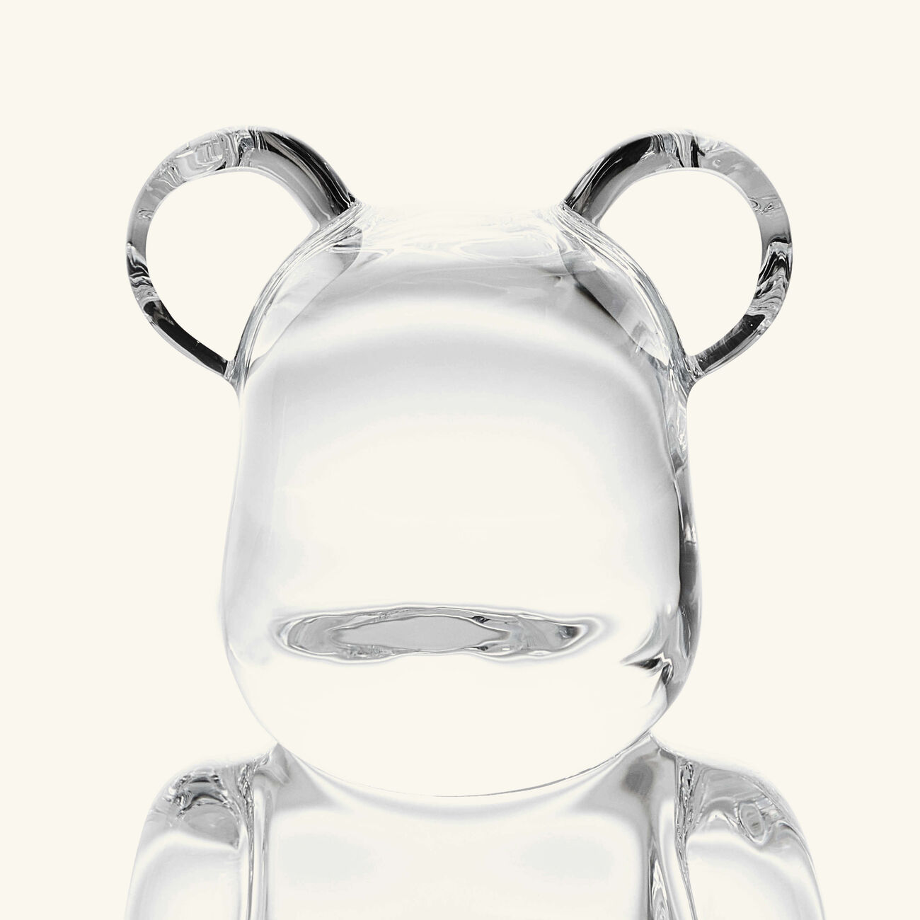 baccarat be rbrick figurine mini clear