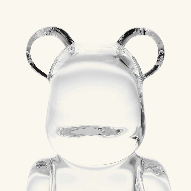 baccarat be rbrick figurine mini clear