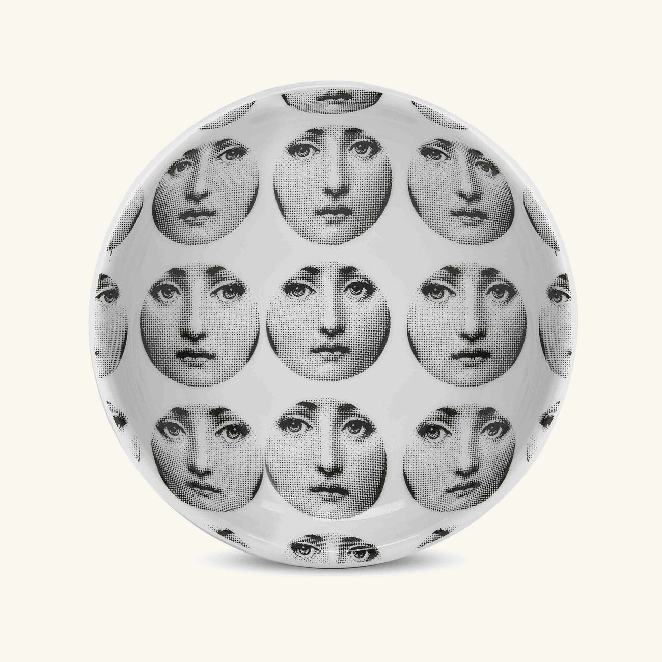 Tema e Variazioni no.197 Ashtray Round Small White fornasetti tema e variazioni no 197 ashtray round small white