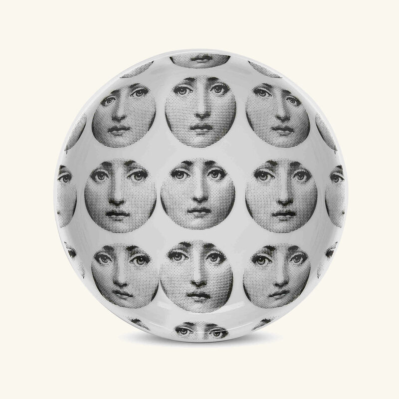 Tema e Variazioni no.197 Ashtray Round Small White fornasetti tema e variazioni no 197 ashtray round small white