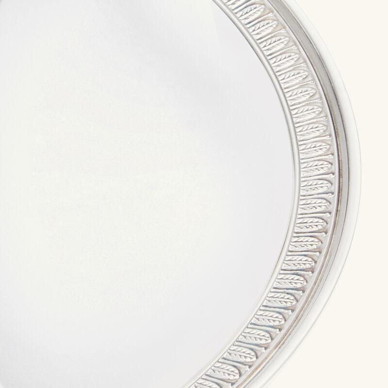 Malmaison Serving Platter Silver Plated 18cm christofle malmaison serving platter silver plated 18cm