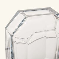 Octogone Bud Vase Small Clear baccarat octogone bud vase small clear