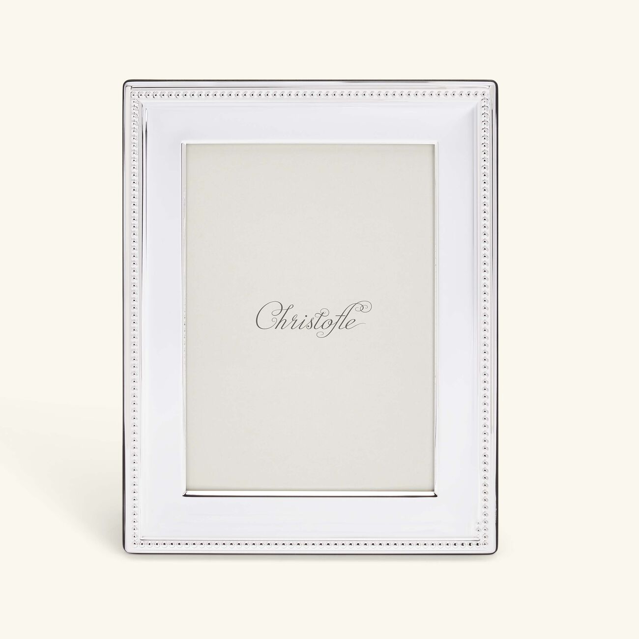 christofle perles picture frame silver 13x18cm