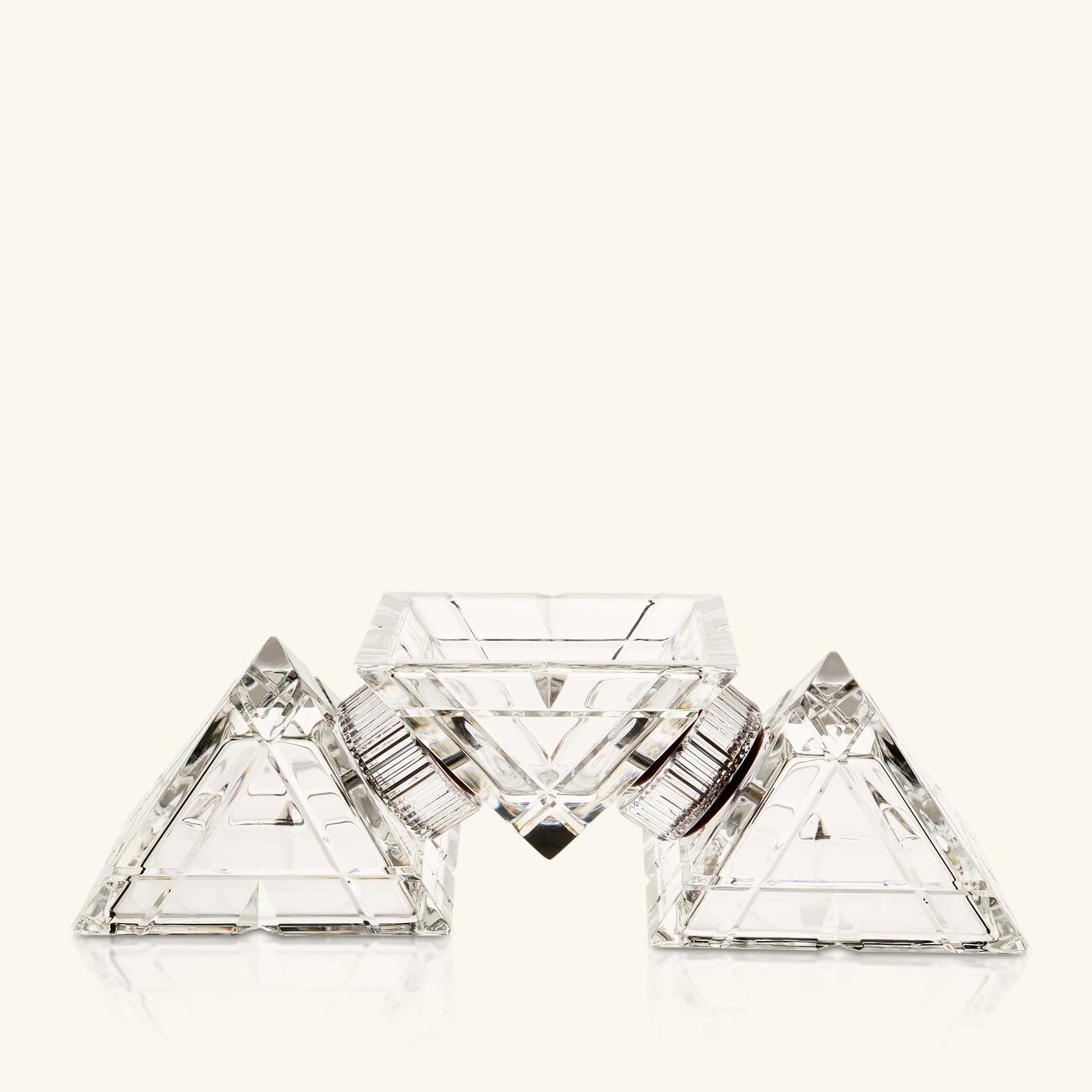 Crystal Pyramidion Centerpiece Small Clear mario cioni c crystal pyramidion centerpiece small clear