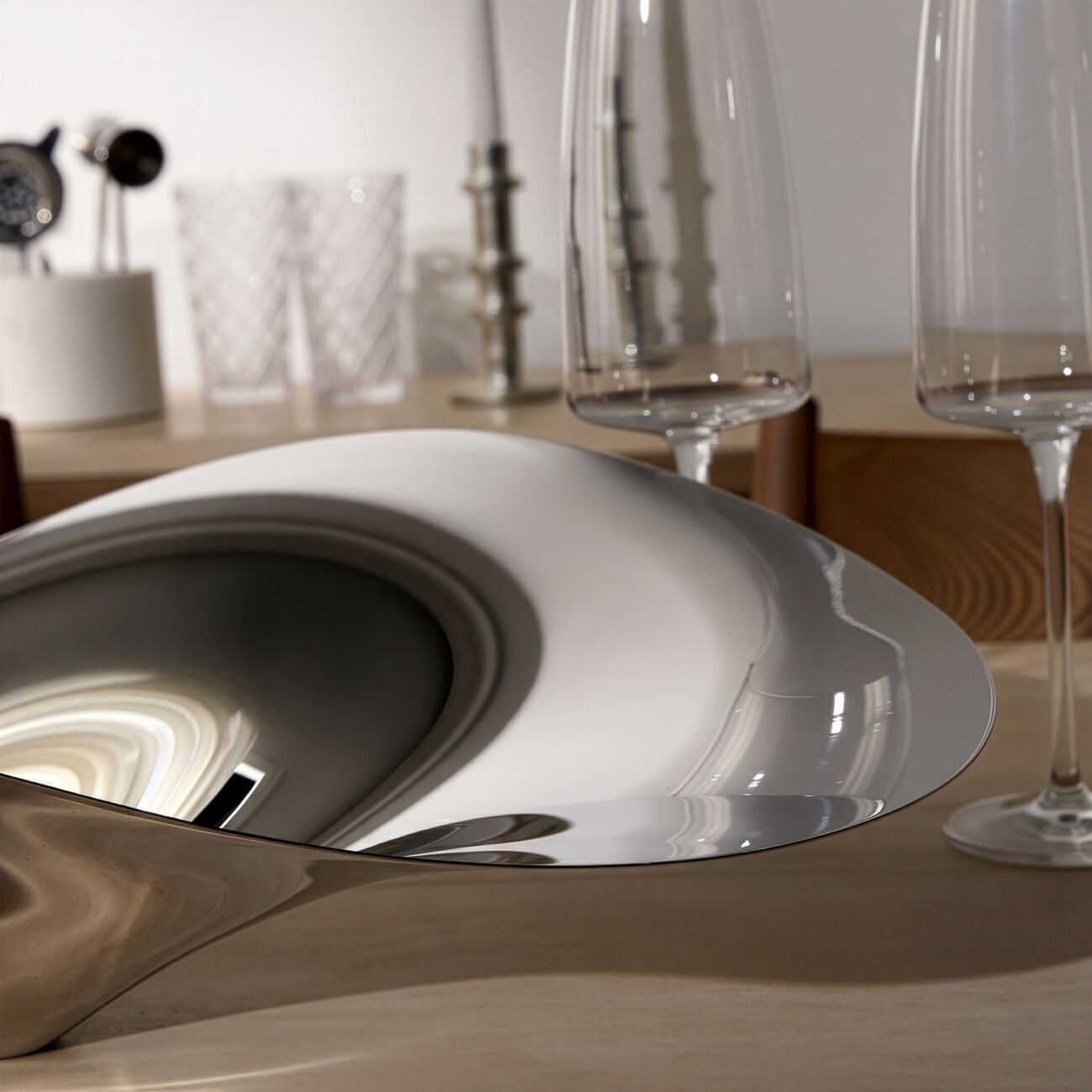 georg jensen indulgence serving tray clear