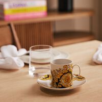 versace barocco 92 coffee cup   saucer