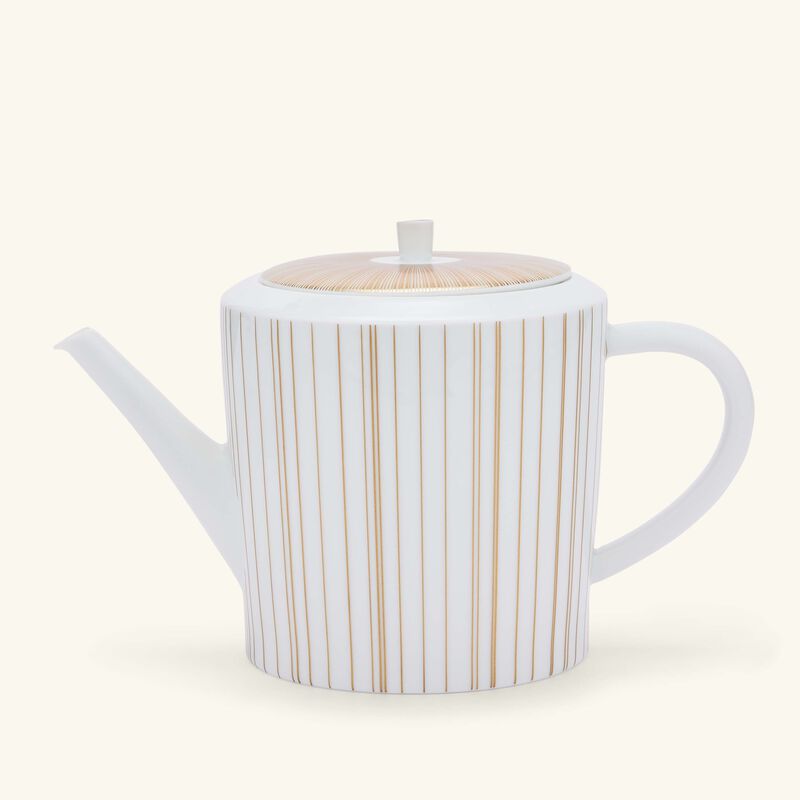 bernardaud sol hot beverage server gold
