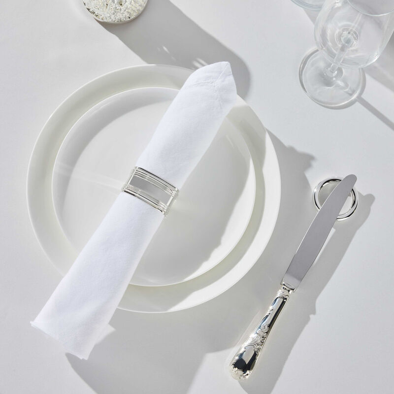 christofle henriette napkin ring silver plated
