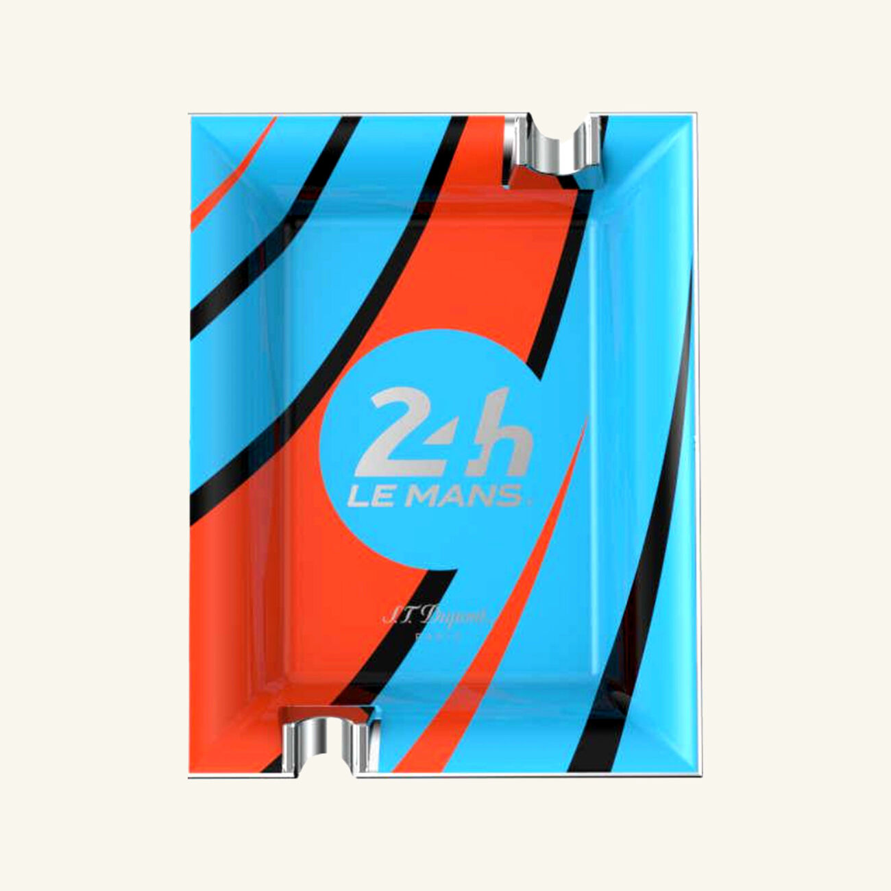 24H Le Mans Cigar Ashtray Blue st dupont 24h le mans cigar ashtray blue