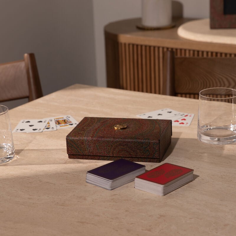 etro arnica playing card box