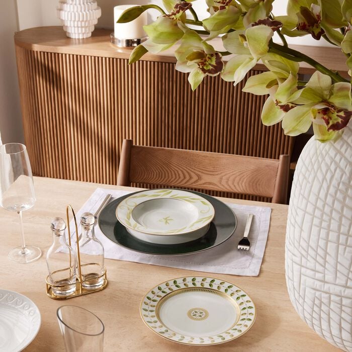 برناردو طبق السلطة كونستانس دائري أخضر 21 سم