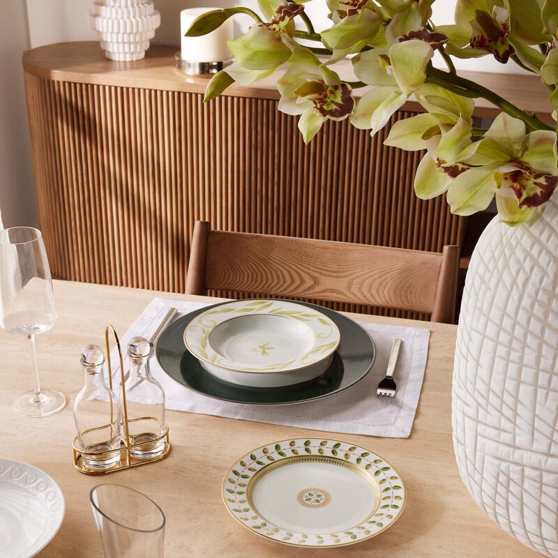 برناردو طبق السلطة كونستانس دائري أخضر 21 سم