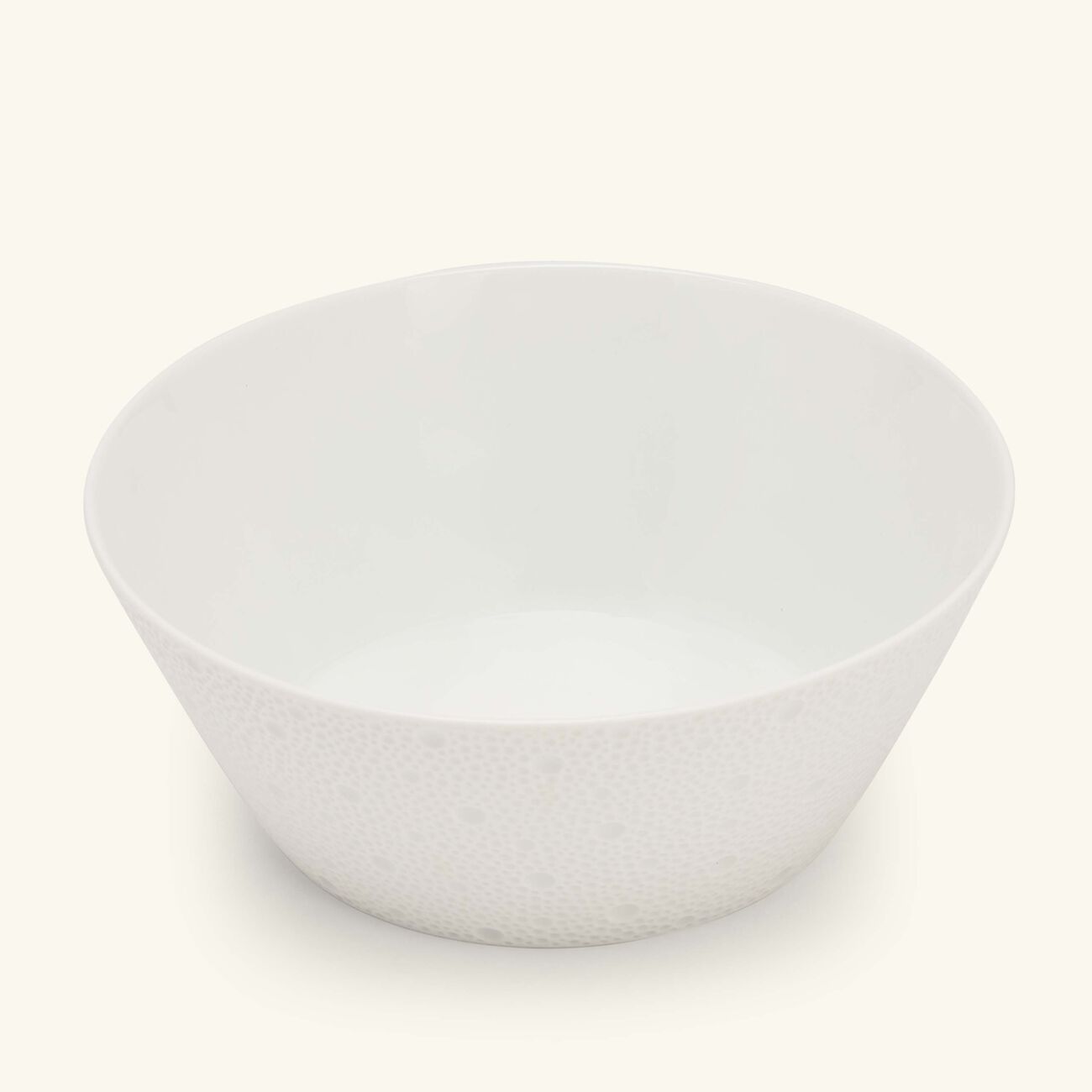 Ecume Salad Bowl White 20cm bernardaud ecume salad bowl white 20cm