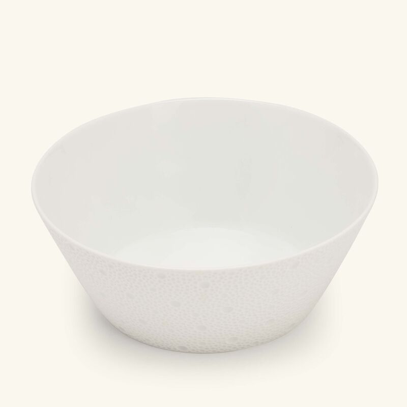 Ecume Salad Bowl White 20cm bernardaud ecume salad bowl white 20cm