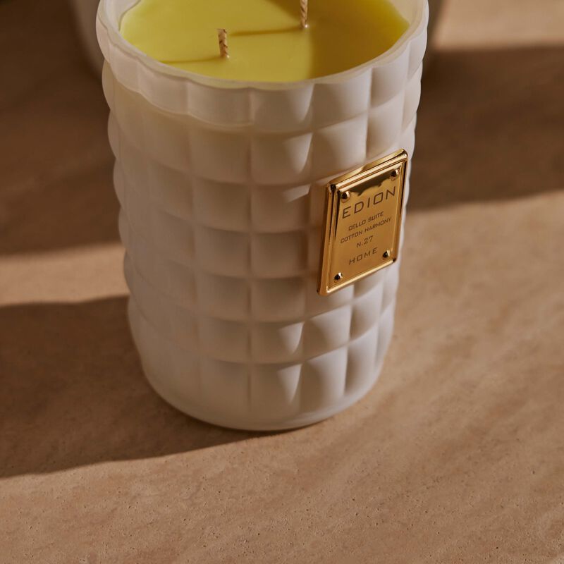 إديون الشمعة العطرية تشيلو سويت نمبر 27 كوتن هارموني بيانكا   500 غ