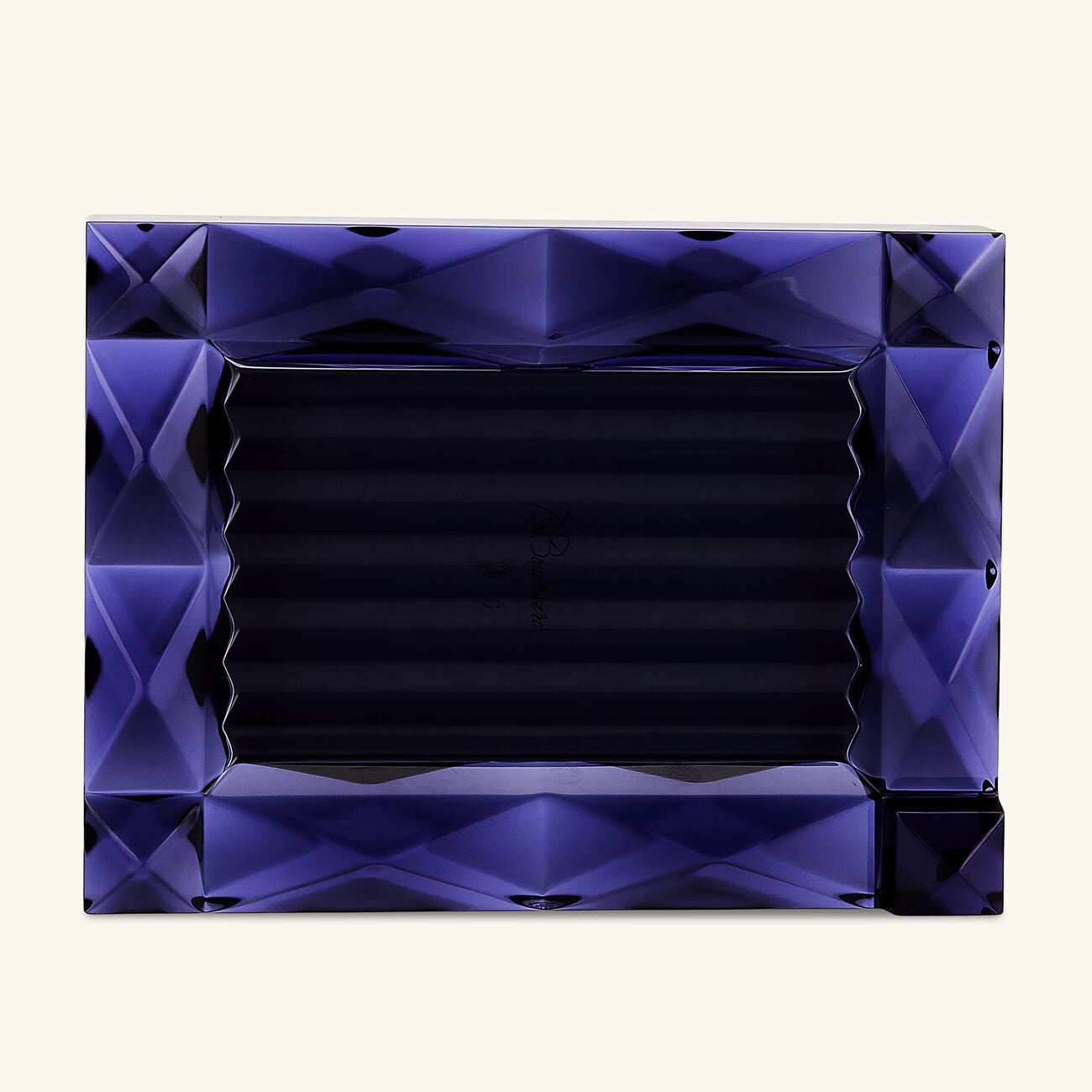 Louxor Picture Frame Blue 10x15cm baccarat louxor picture frame blue 10x15cm