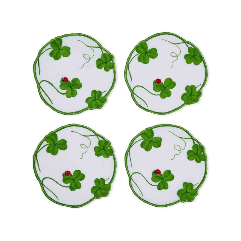 Lucky Set of 4 Coasters, large