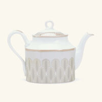 ginori 1735 magnifico tea pot gold