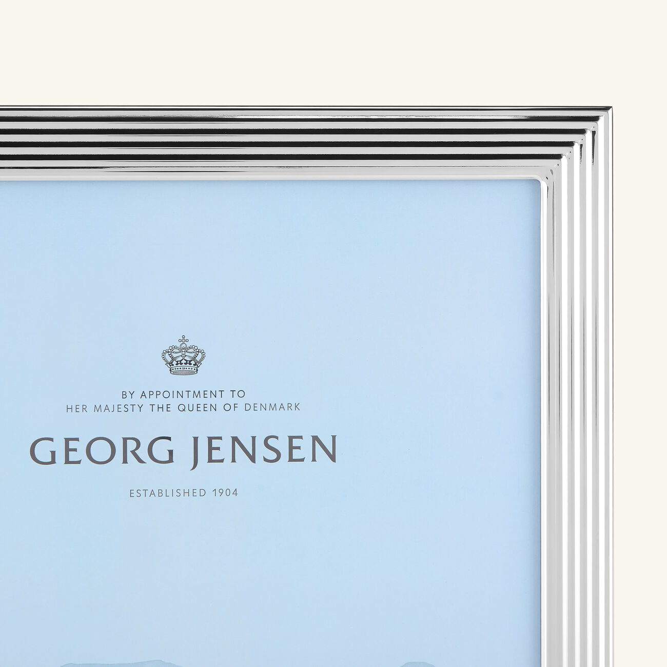 Bernadotte Picture Frame Silver Large georg jensen bernadotte picture frame silver large