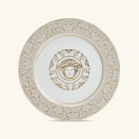 versace medusa gala charger plate round white 30cm