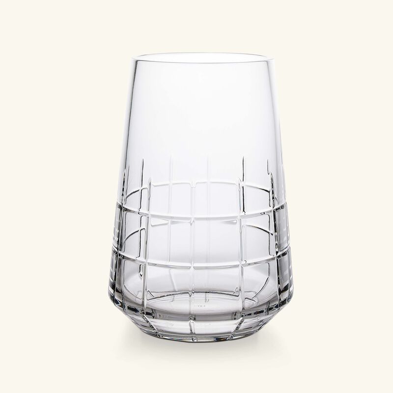Graphik Vase Medium Clear christofle graphik vase medium clear