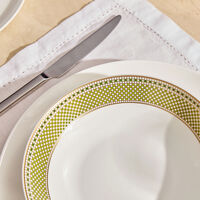 Augusta Soup Bowl Round Green 19cm bernardaud augusta soup bowl round green 19cm