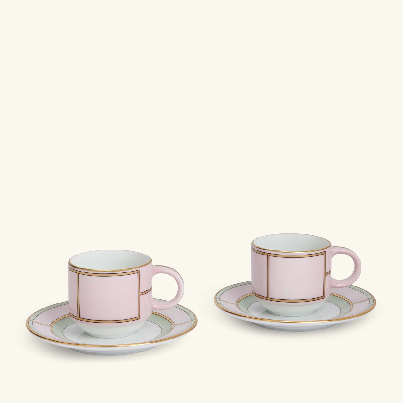 Diva Coffee Cup & Saucer Pink Set of 2 ginori 1735 diva coffee cup saucer pink set of 2