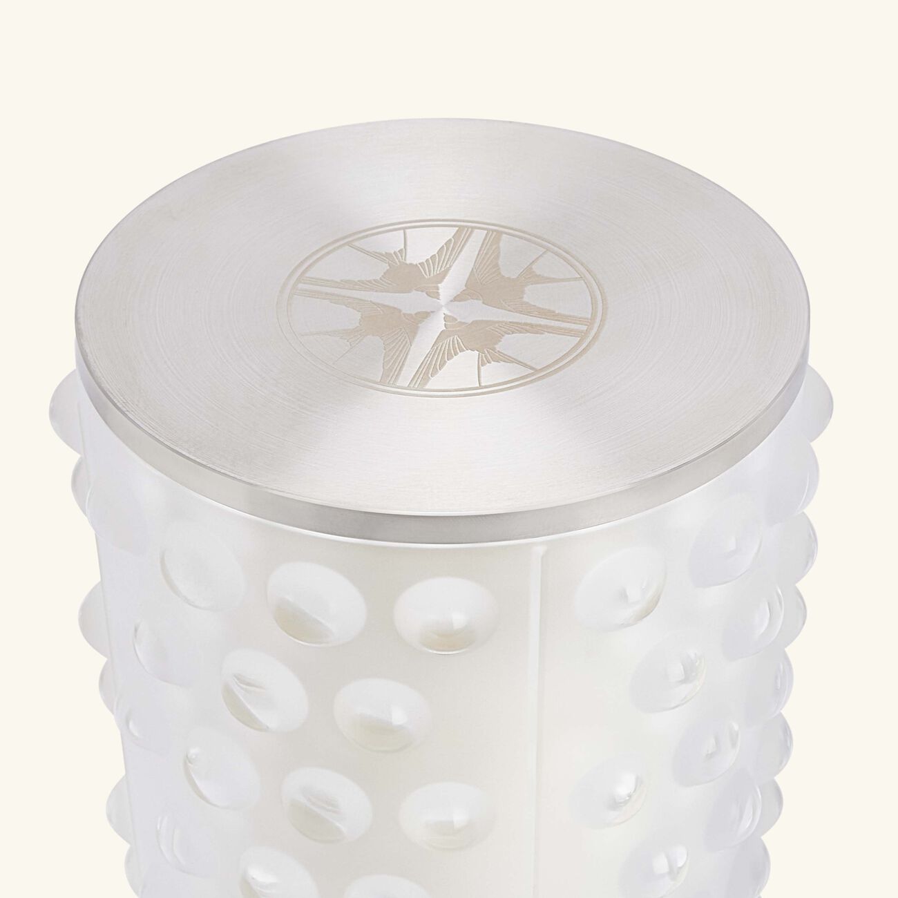 Mossi Candle Vase lalique mossi candle vase