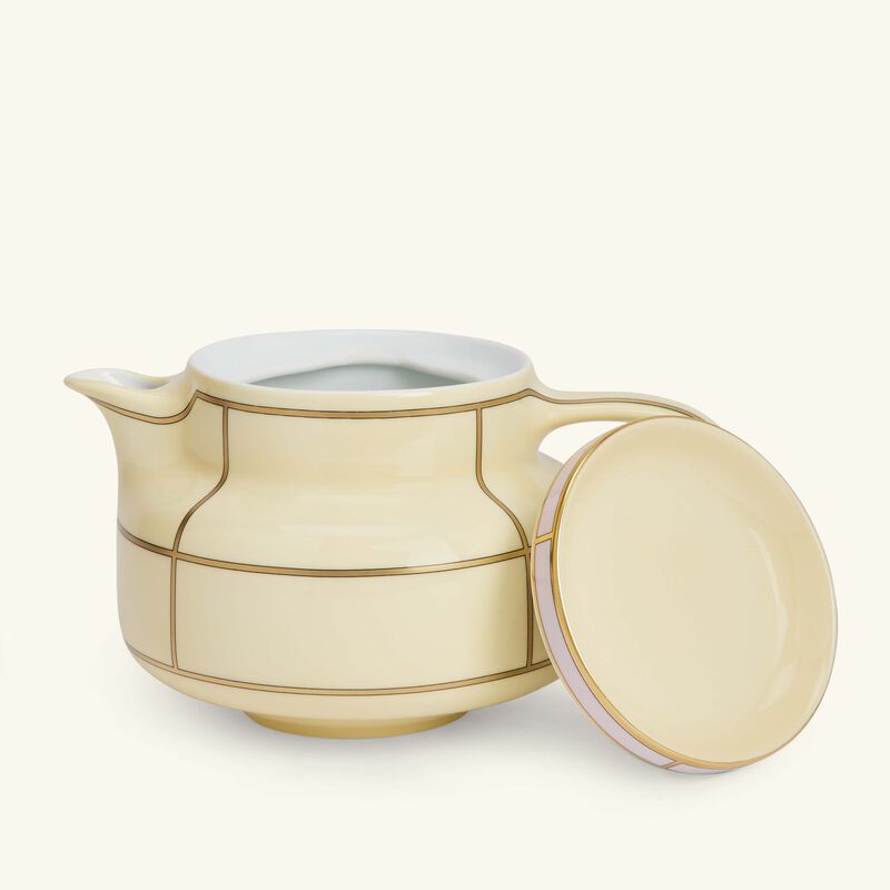 Diva Teapot Yellow ginori 1735 diva teapot yellow